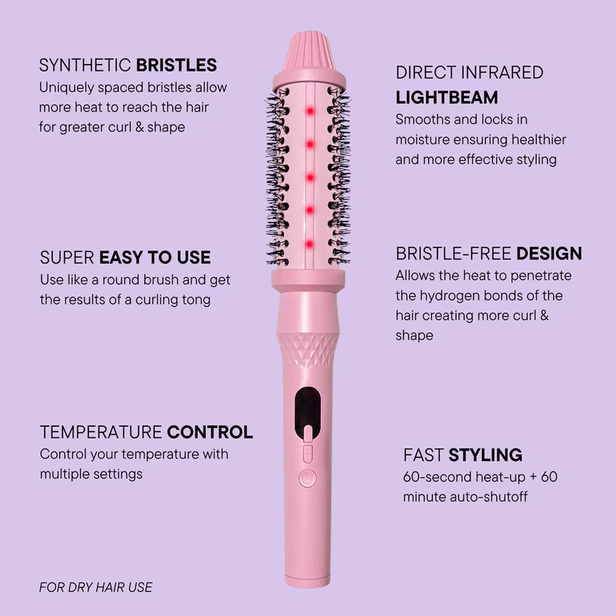 Mermade Hair - Thermal Brush - Infrarood Warmteborstel 4