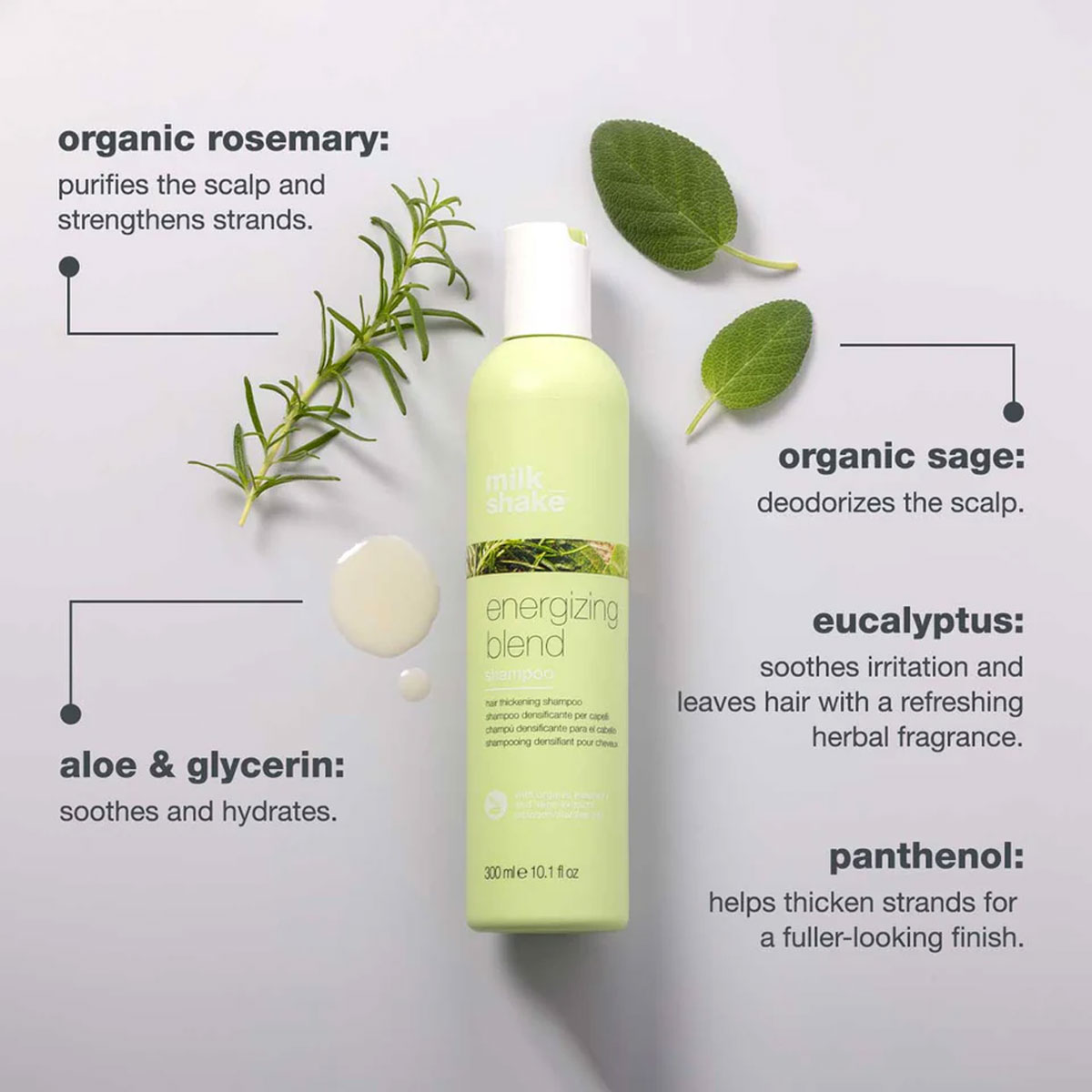 Milk Shake - Energizing Shampoo - 300 ml