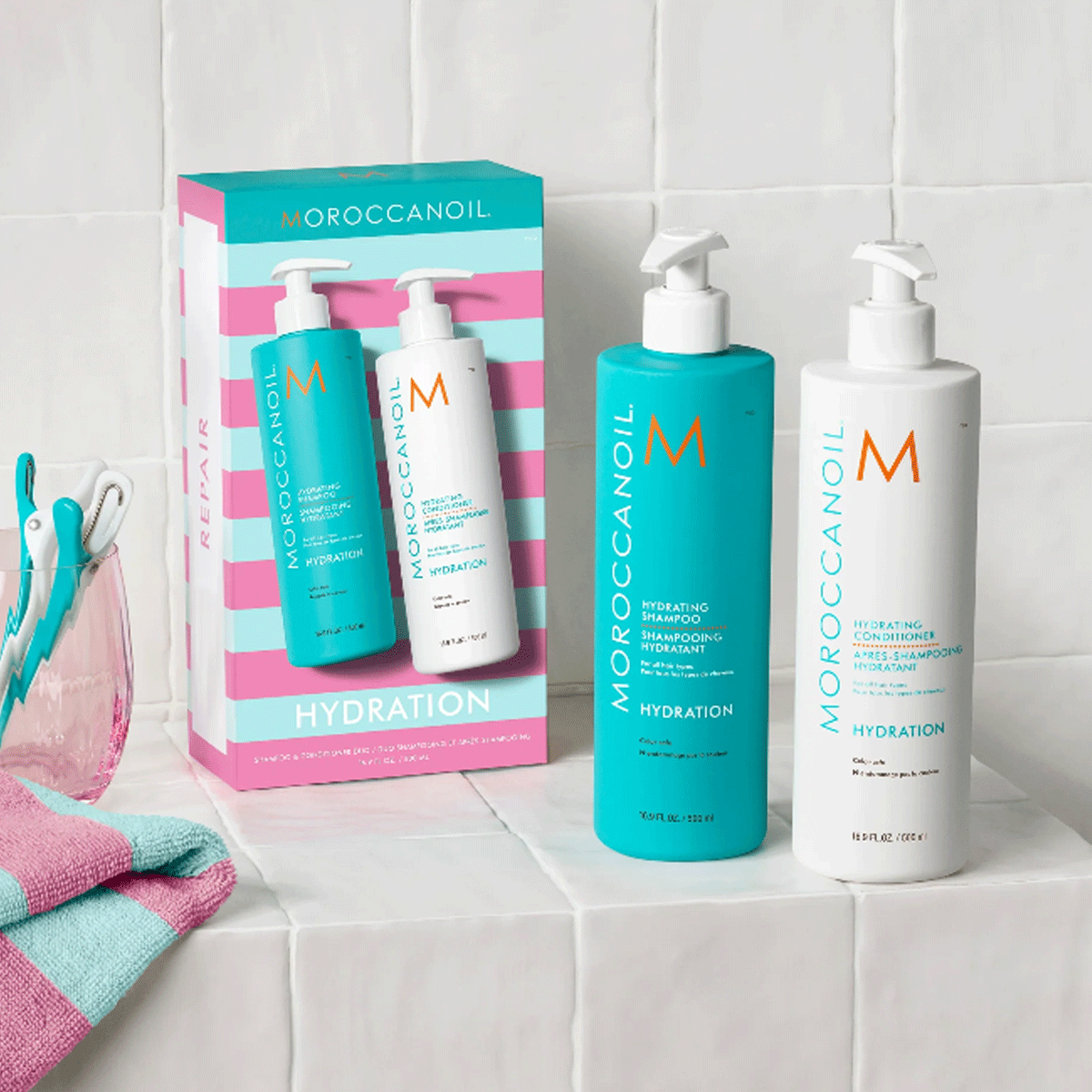 Moroccanoil Hydrating Shampoo & Conditioner DUO Set 2x 500 ml