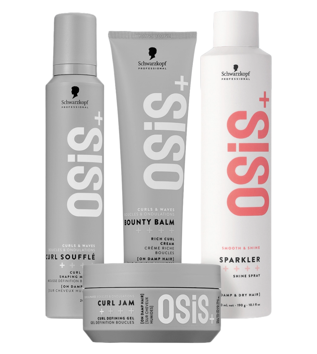 Schwarzkopf - OSiS+ - Type 4B-C Kroes haar - Set voor strakke krullen 1