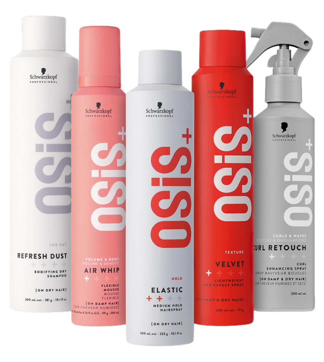 Schwarzkopf - OSiS+ - Type 2B Golvend haar - Set voor duidelijke golving 1