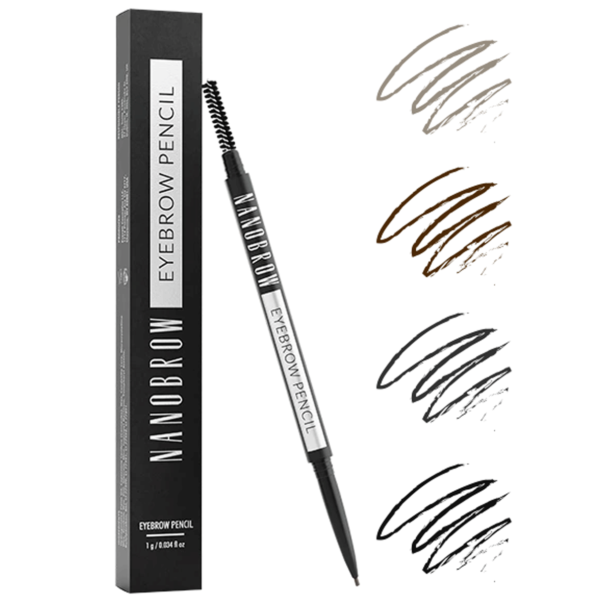 NanoBrow - Eyebrow Pencil - Dark Brown - 1 gr 5