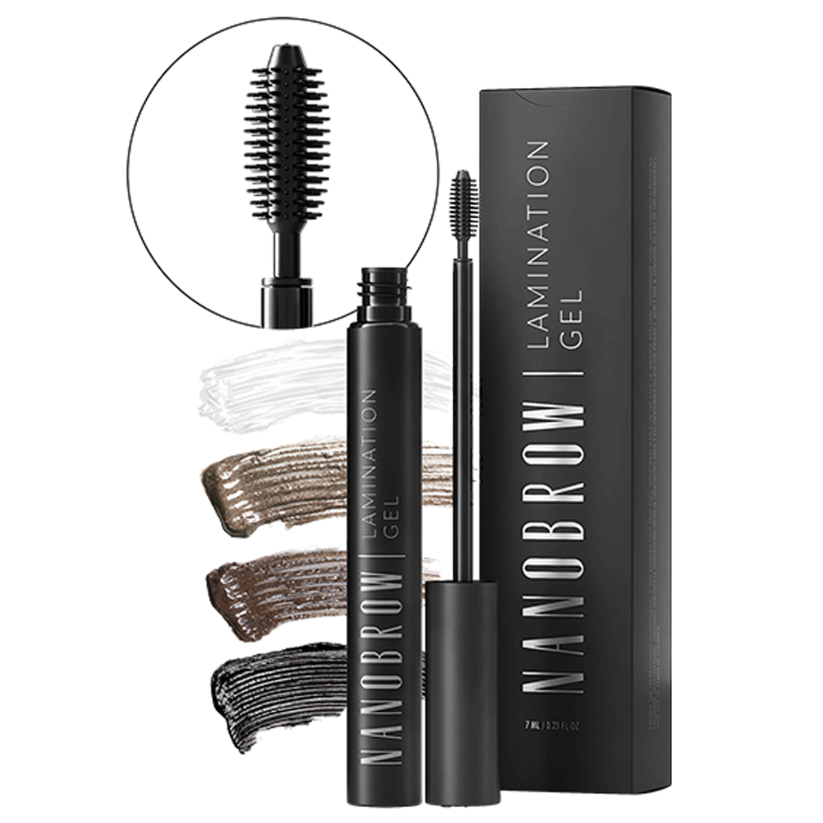NanoBrow - Lamination Gel - Zwart - 7 ml 5