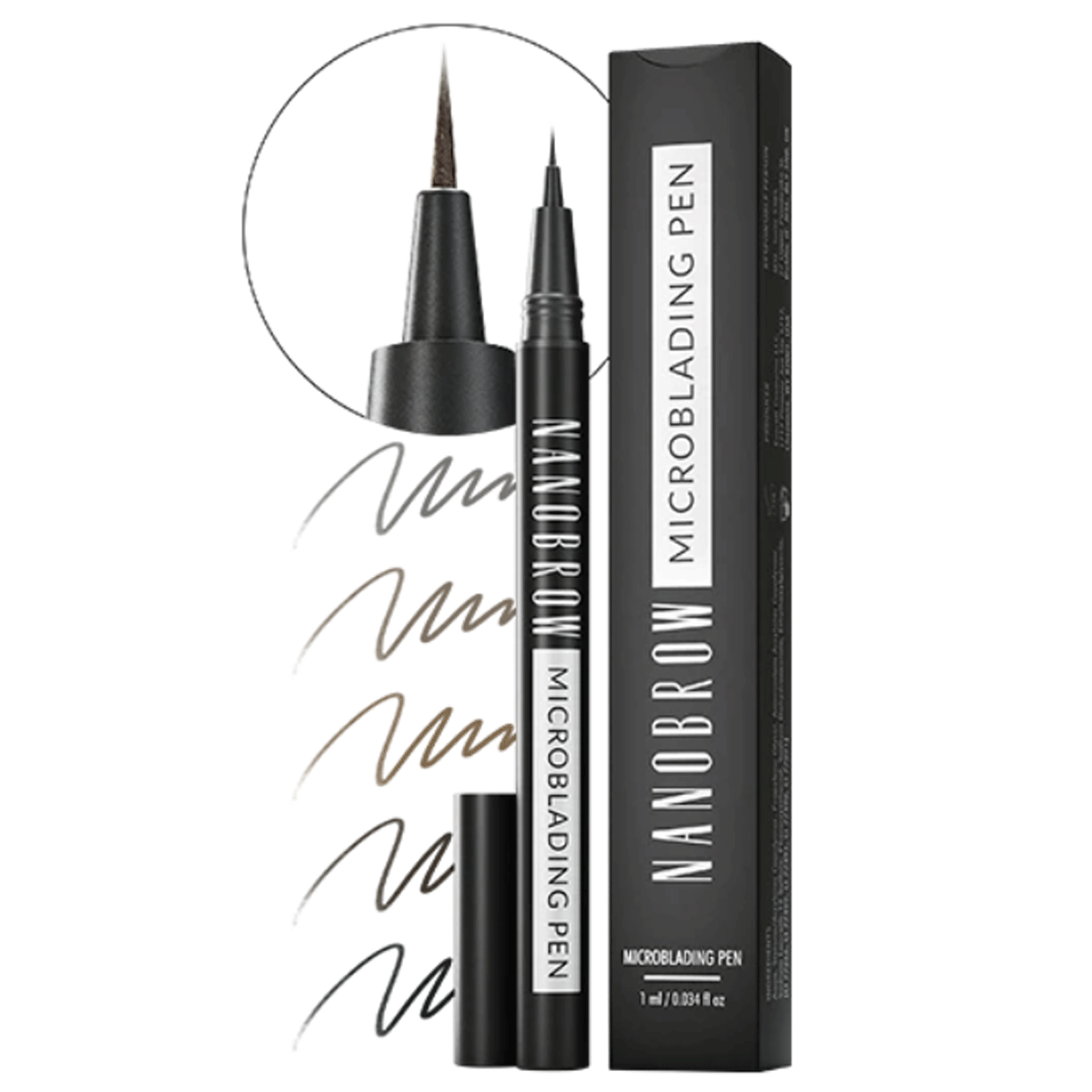 NanoBrow - Microblading Pen - Warm Brown - 1 ml 4
