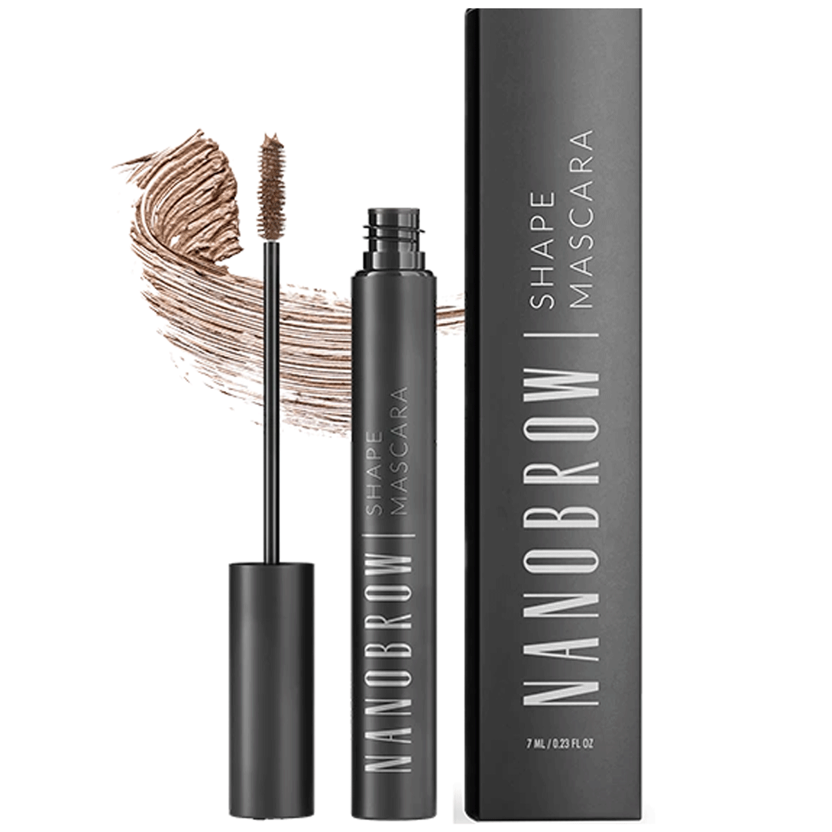 NanoBrow - Shape Mascara - Light Brown - 7 ml