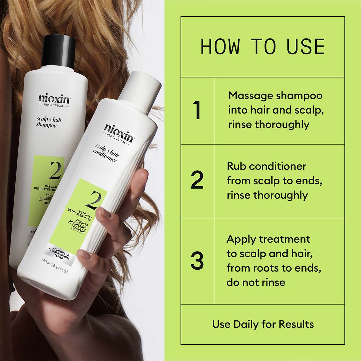 NIOXIN - System 2 Trial Kit 4