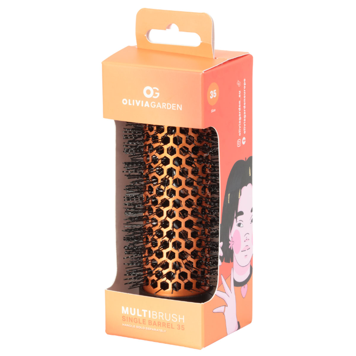Olivia Garden - Multibrush Single Barrel - 35 mm