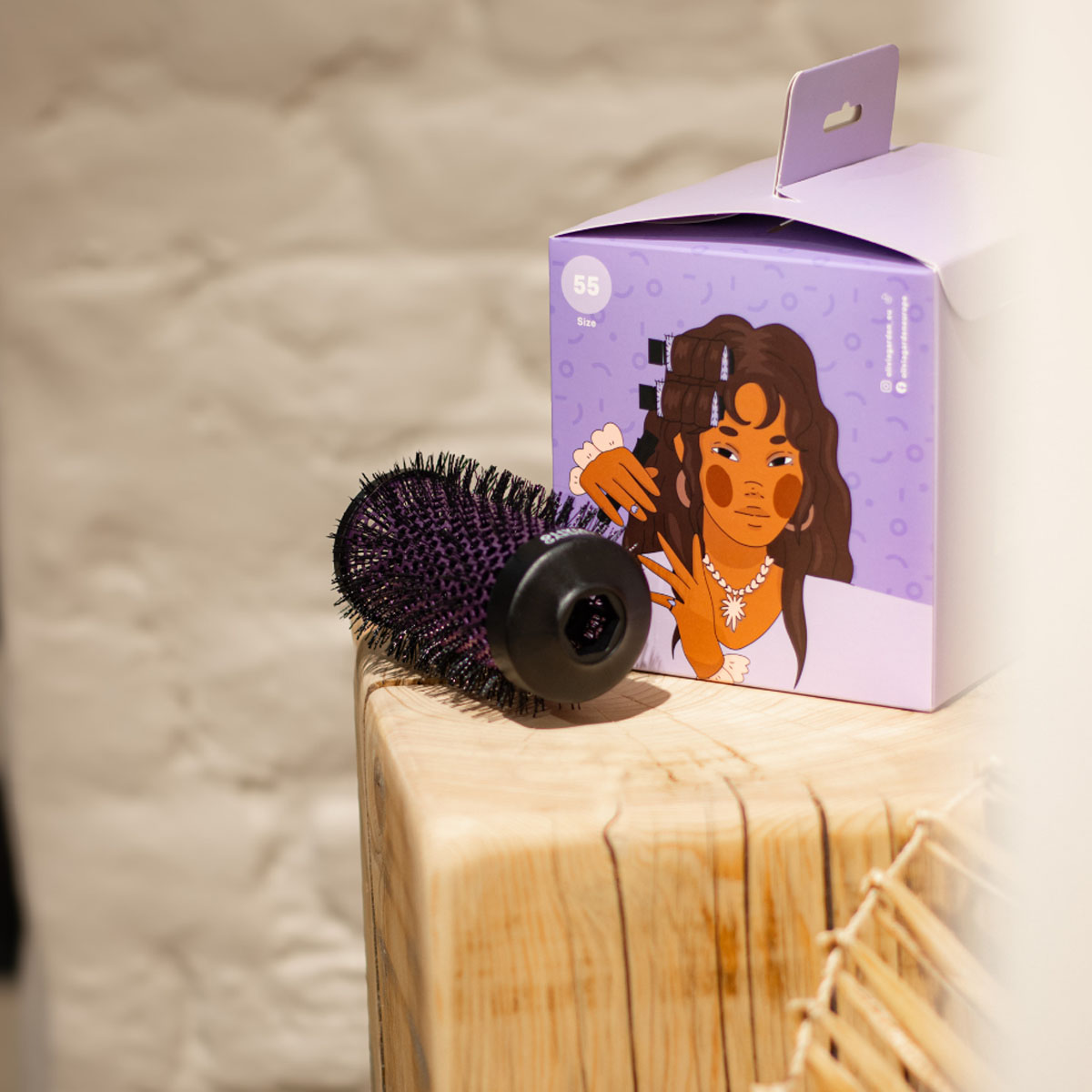 Olivia Garden - Multibrush Curlers Kit - 55 mm 5