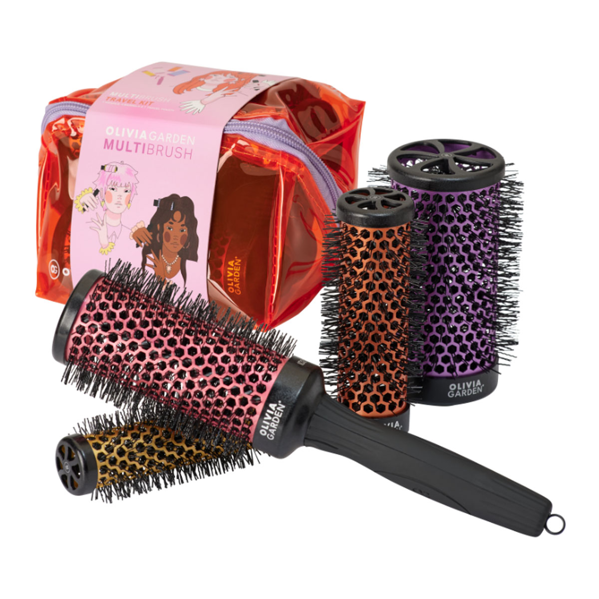 Olivia Garden - Multibrush Travel Kit 1