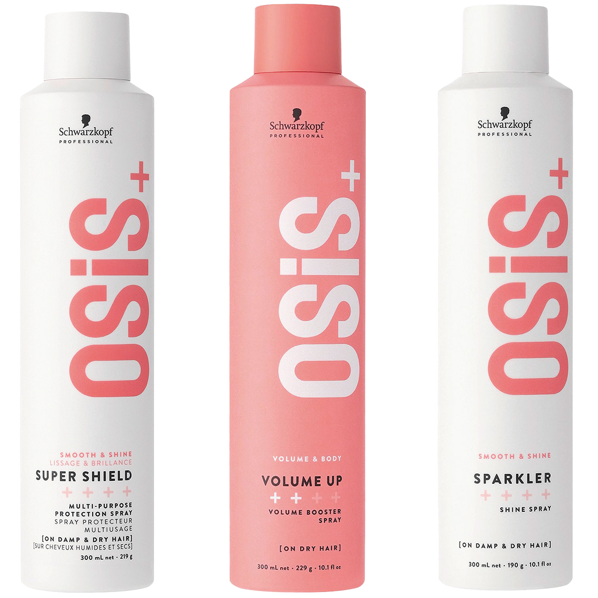 Schwarzkopf - OSiS+ Protect, volume & shine Voordeelset 1