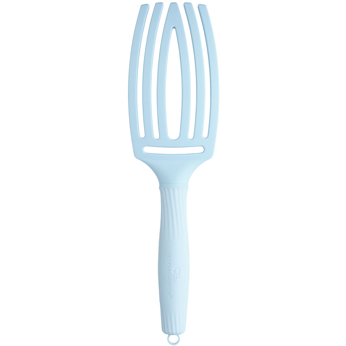 Olivia Garden - FingerBrush Boar&Nylon - Pastel Blue 3