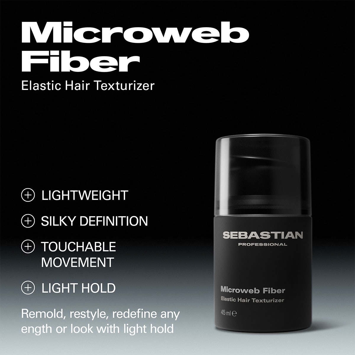 Sebastian - Microweb Fiber Elastic Hair Texturizer - 45 ml 4