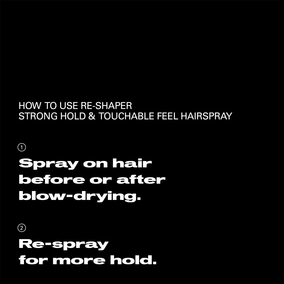Sebastian - Reshaper Strong Hold & Hairspray - 300 ml 6