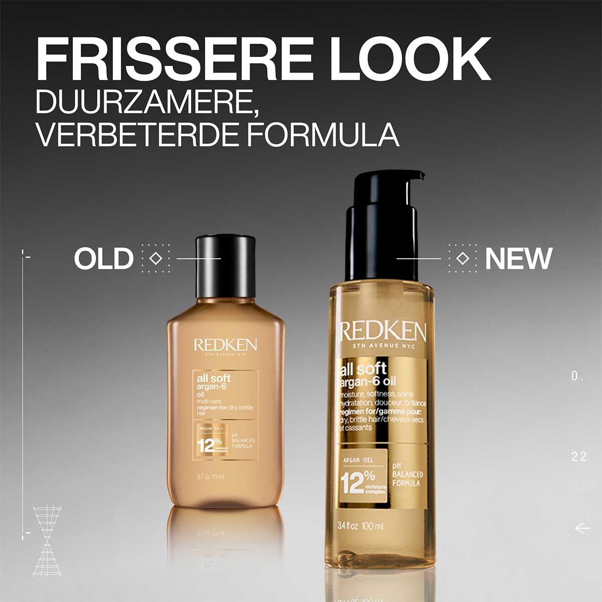 Redken - All Soft Argan-6 Oil Leave-in Haarolie voor Droog en Broos Haar - 100 ml 4