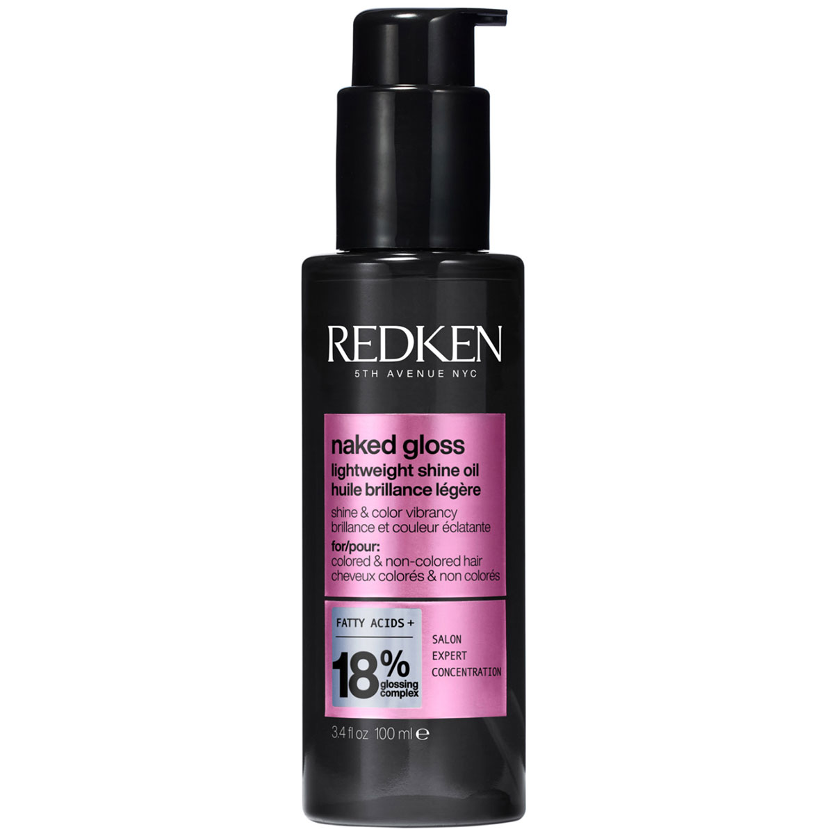 Redken - Acidic Color Gloss Naked Gloss Lightweight Shine Oil voor Gekleurd en Ongekleurd Haar - 100 ml