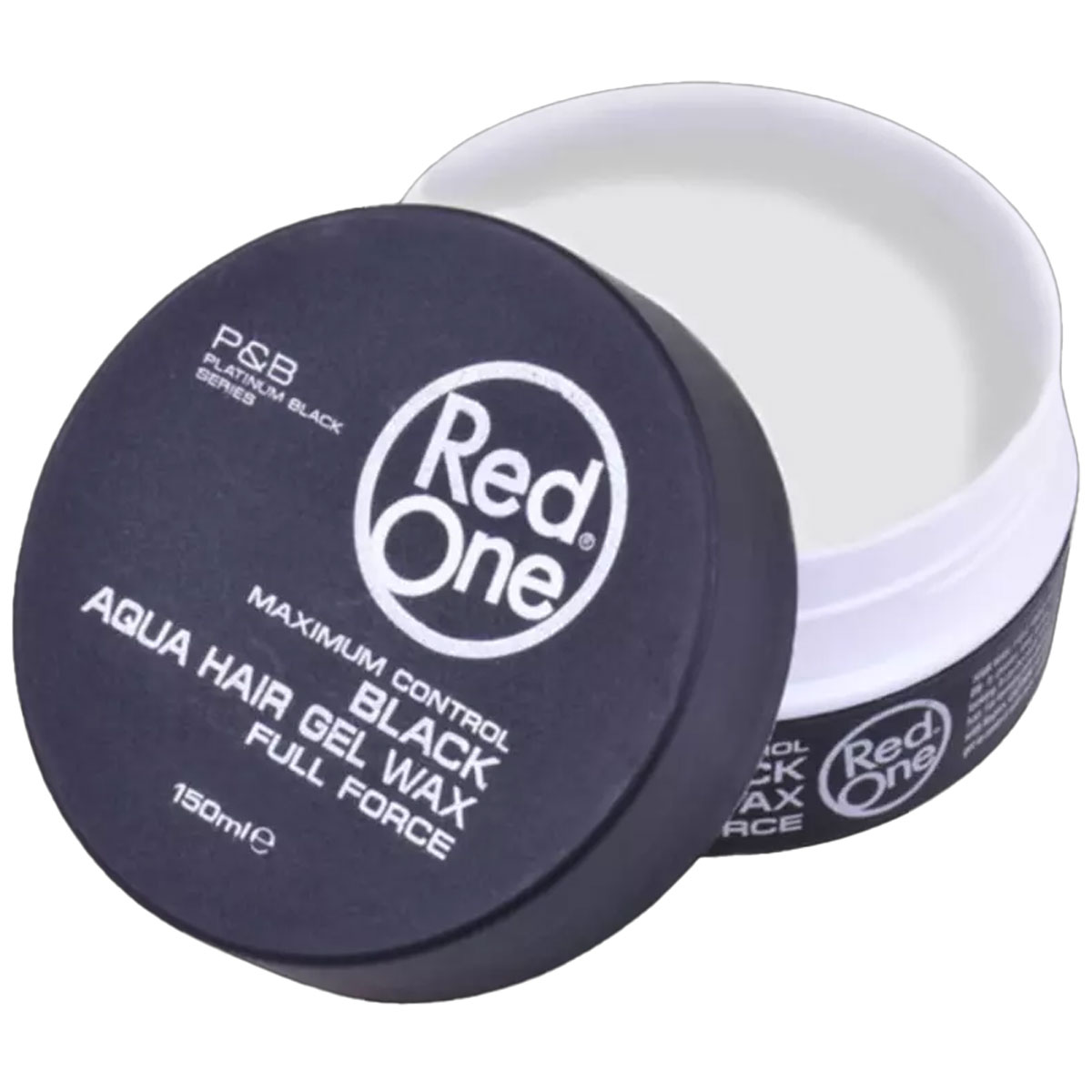 Red One - Black - Aqua Hair Gel Wax - Full Force - 150 ml