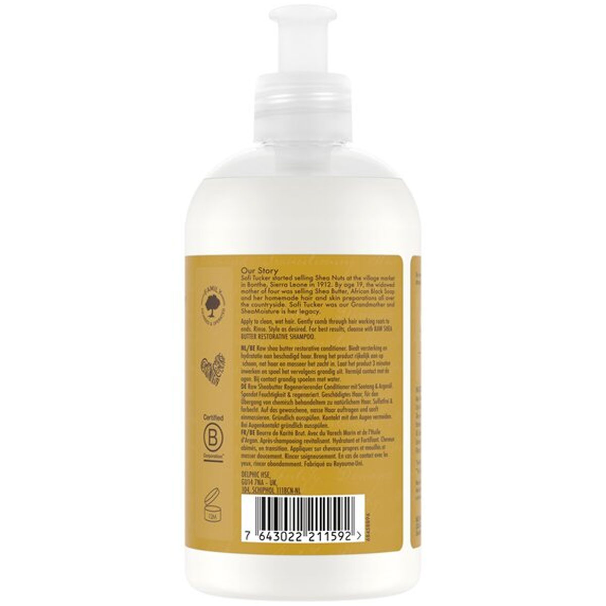 Shea Moisture - RSB Restorative Conditioner - 384 ml 3