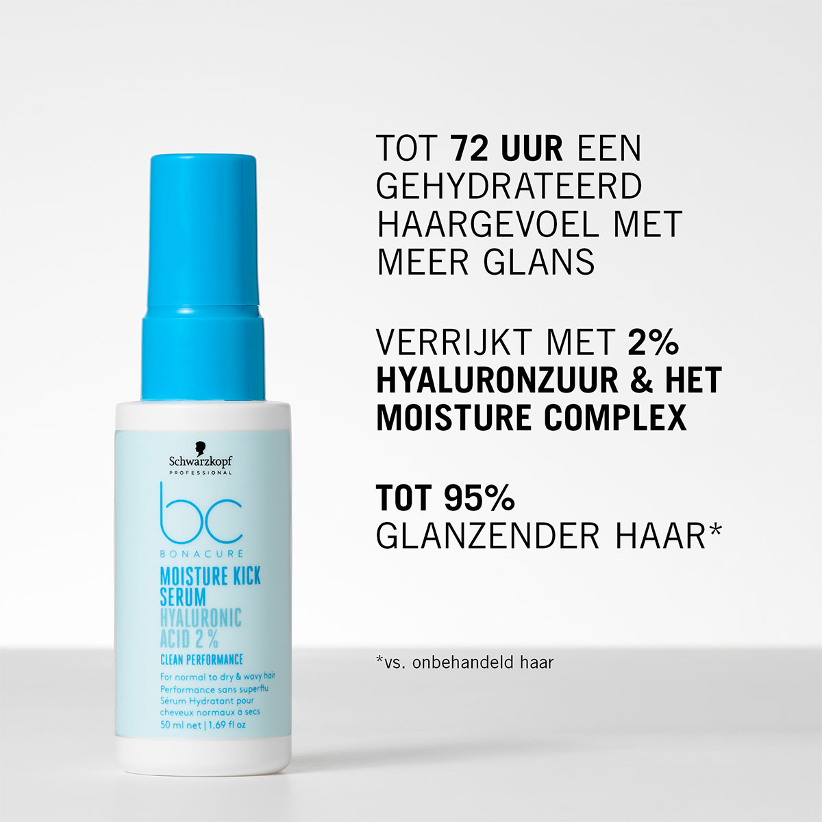 Schwarzkopf - BC Bonacure - Moisture Kick - Hyaluron serum - 50 ml 3