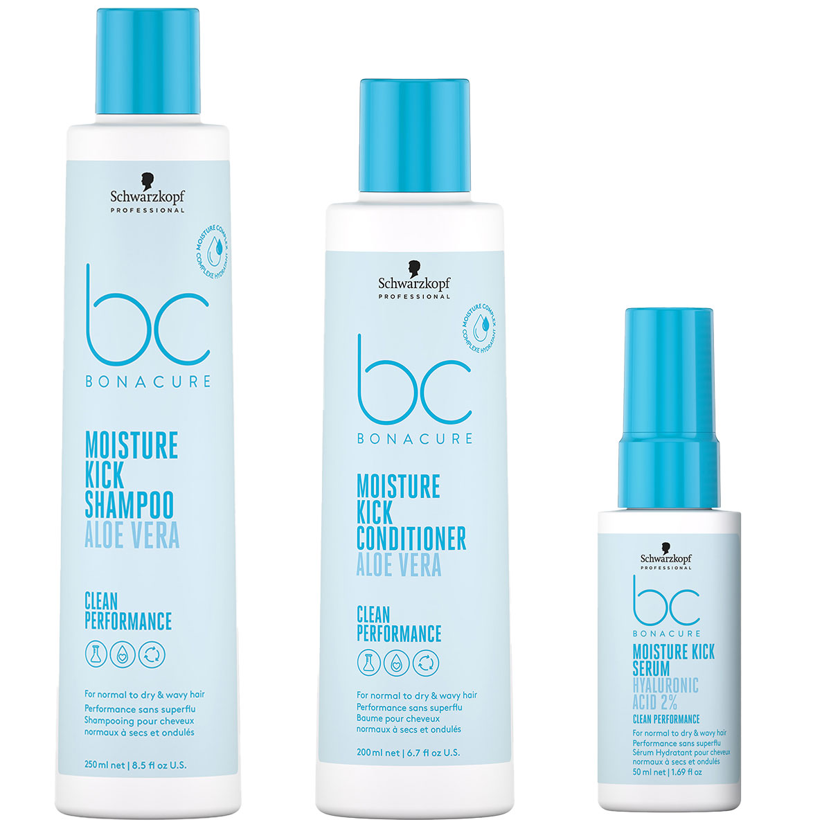 Schwarzkopf - BC Bonacure - Moisture Kick - Voordeelset voor droog haar 1