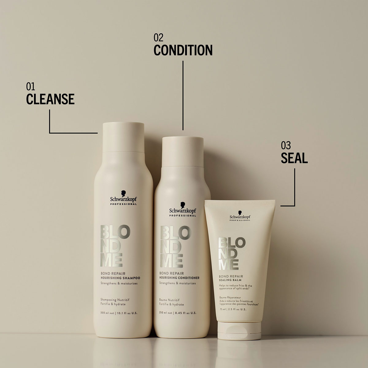 Schwarzkopf - Blond Me - Bond Repair Sealing Balm - 75 ml 10