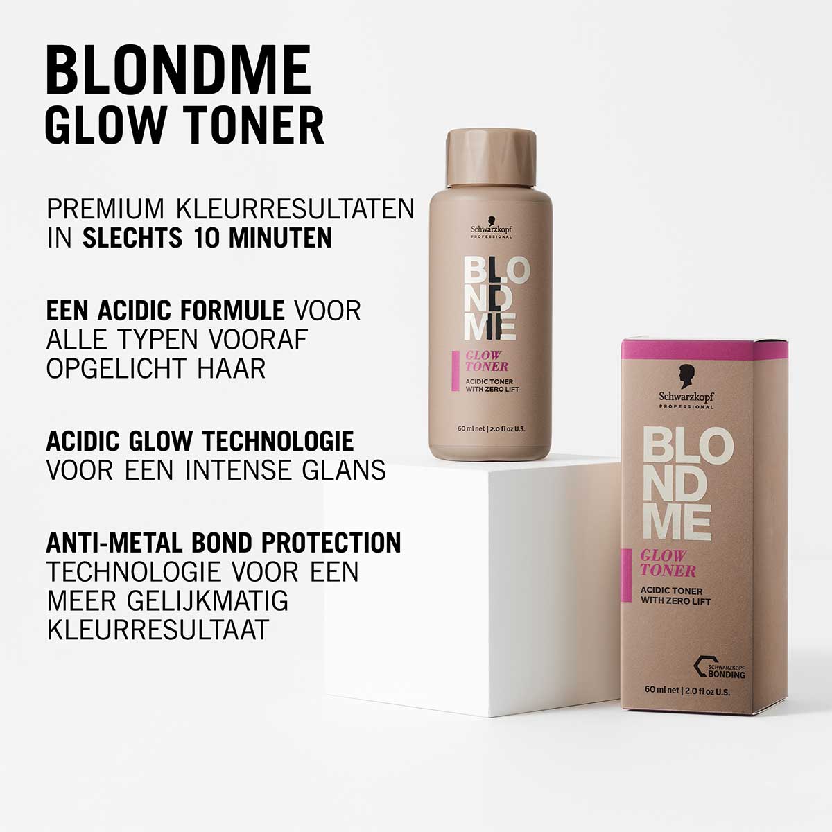 Schwarzkopf - Blond Me - Glow Toner - 60 ml - Apricot Blush 2