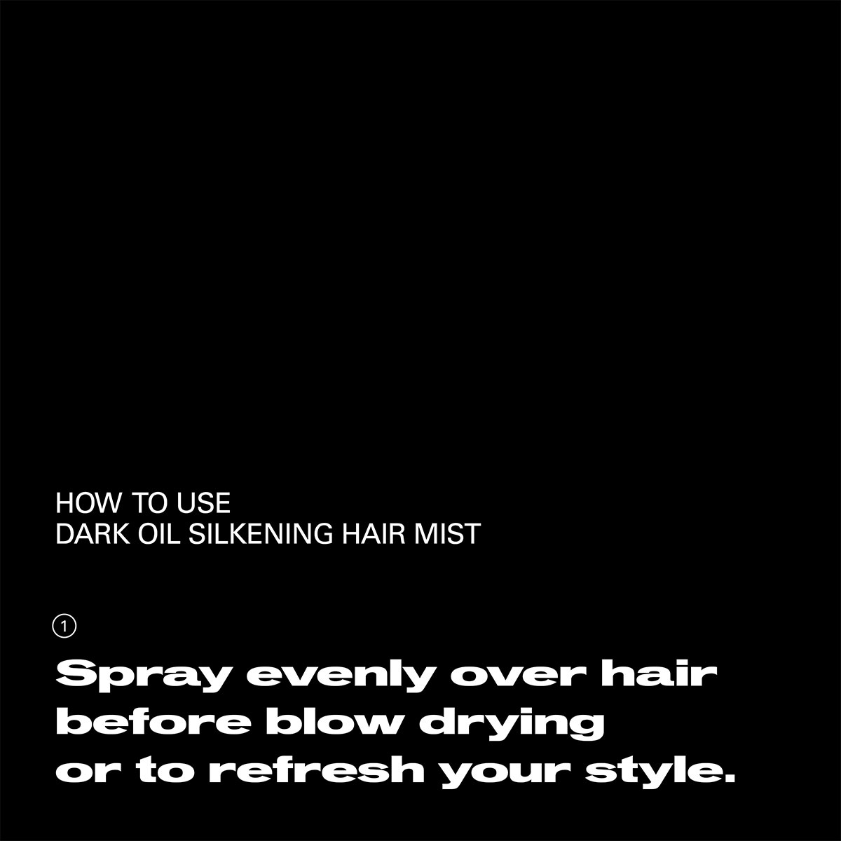 Sebastian - Dark Oil Silkening Hair Mist - 200 ml 5