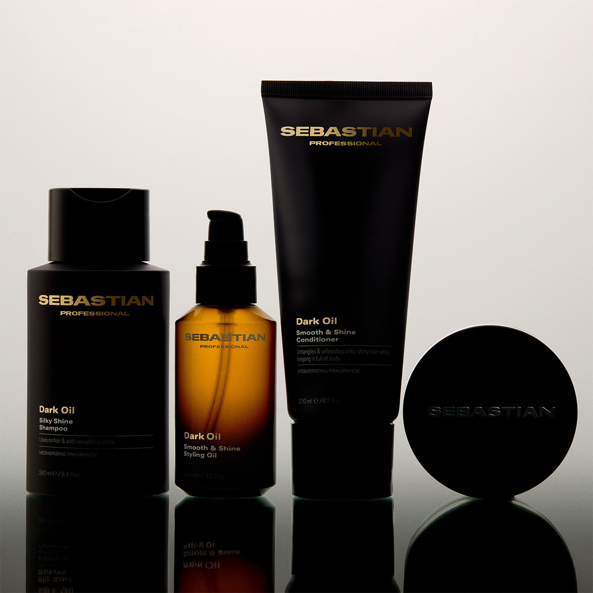 Sebastian - Dark Oil Smooth And Shine Styling Oil - 30 ml 2