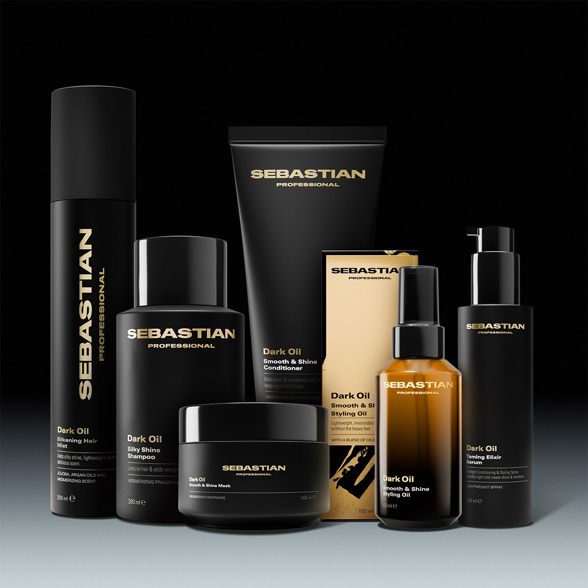 Sebastian - Dark Oil Smooth And Shine Styling Oil - 30 ml 10