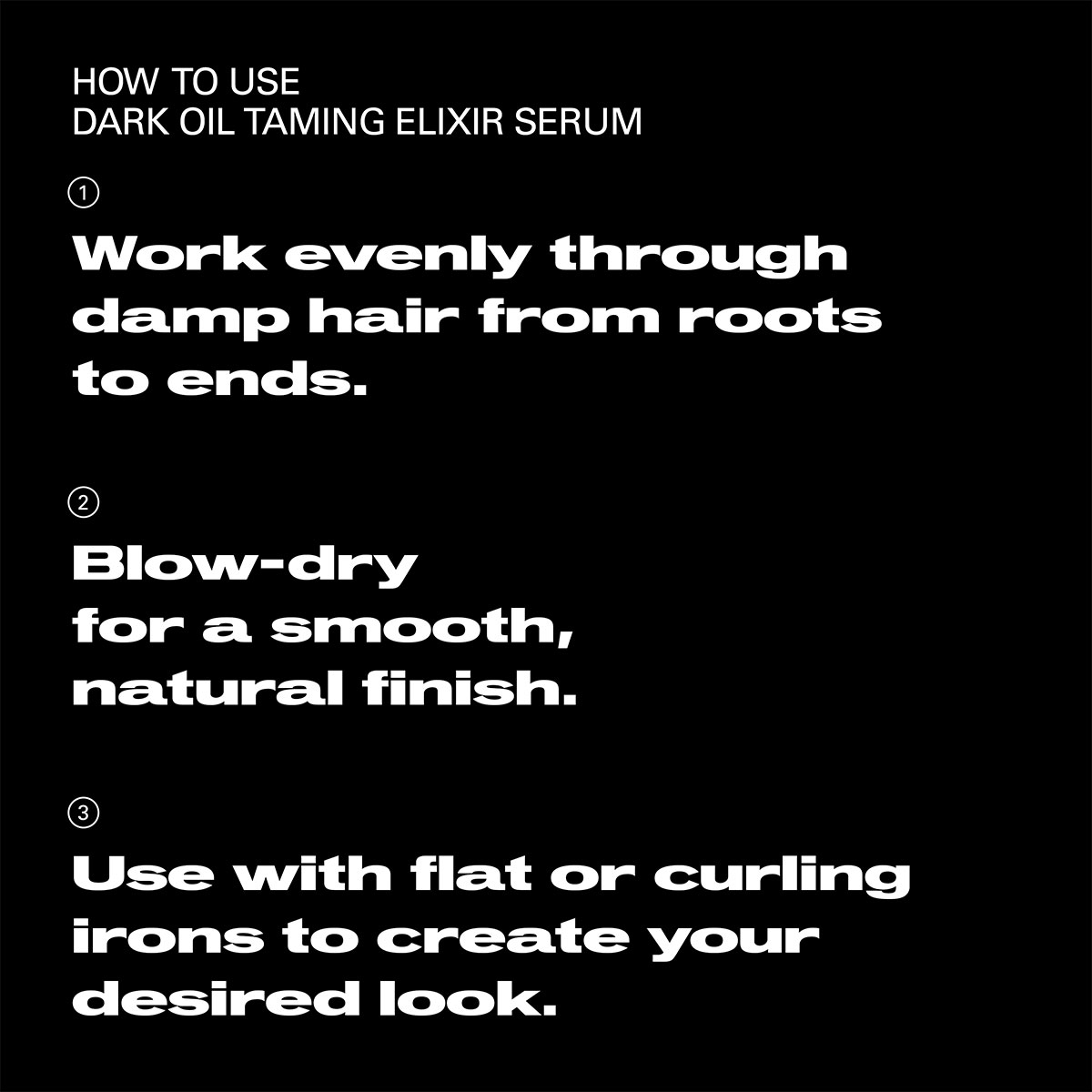 Sebastian - Dark Oil Taming Elixir Serum - 140 ml 5