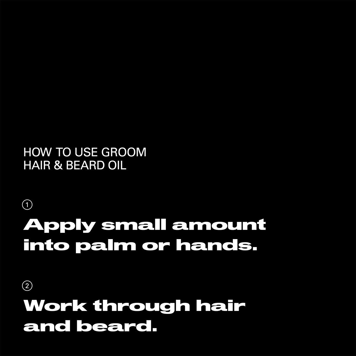 Sebastian - Groom Hair & Beard Oil For Men - 30 ml 5