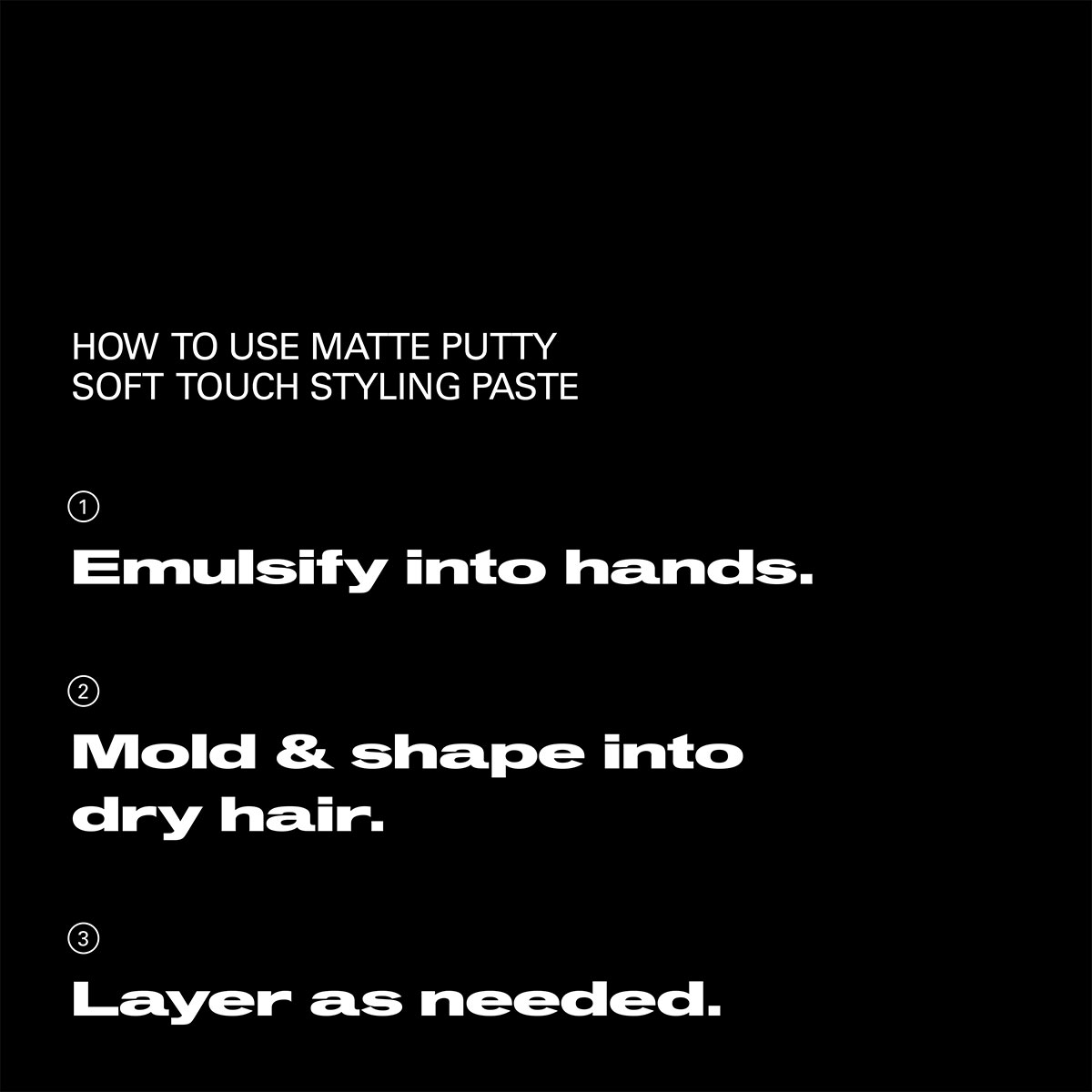 Sebastian - Matte Putty Soft Touch Styling Paste - 75 gr 5