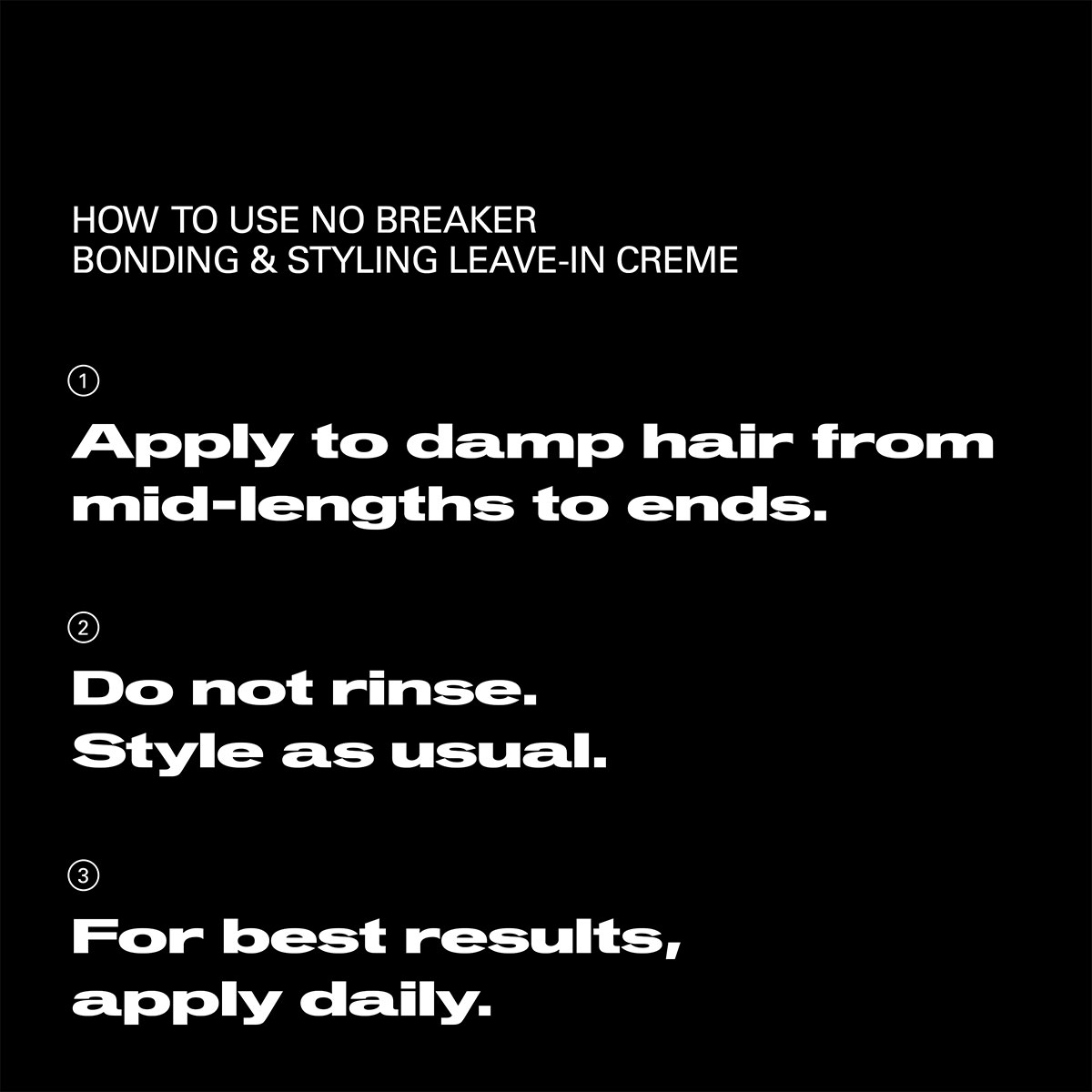Sebastian - No.Breaker Bonding Leave In Creme - 145 ml 5