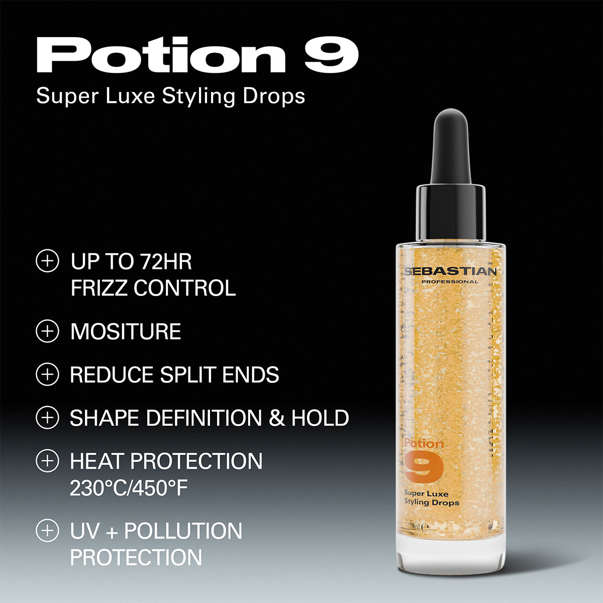 Sebastian - Potion 9 Super Luxe Styling Drops - 30 ml 3