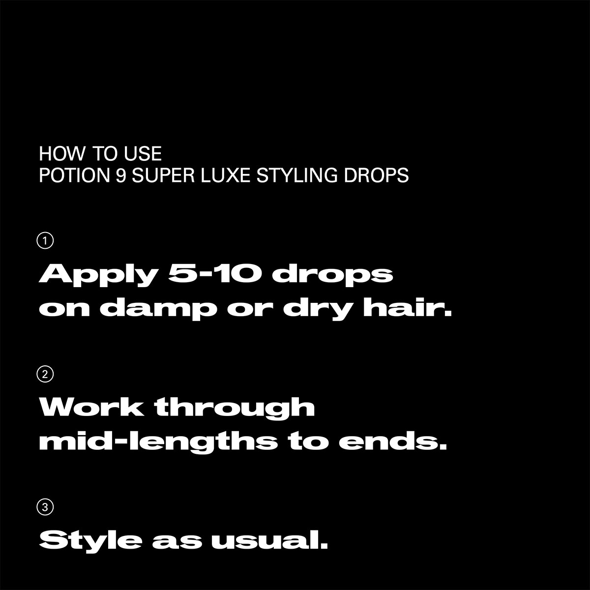 Sebastian - Potion 9 Super Luxe Styling Drops - 30 ml 4