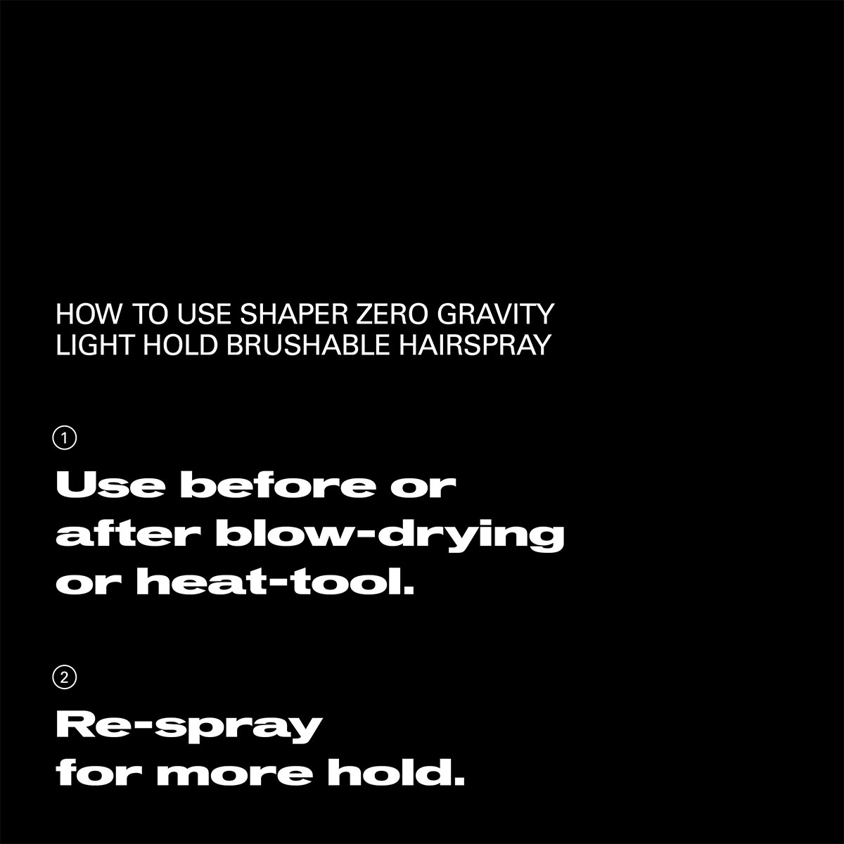 Sebastian - Shaper Zero Gravity Light Hold Hairspray - 300 ml 6