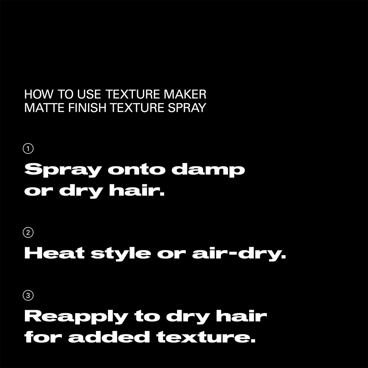 Sebastian - Texture Maker Matte Texture Spray - 150 ml 5