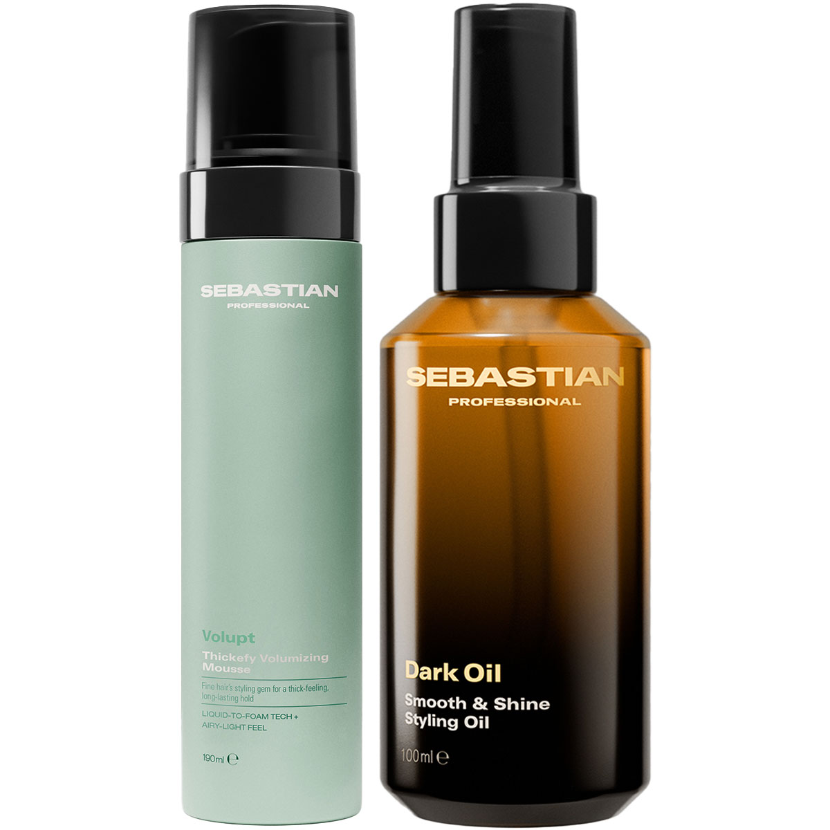 Sebastian - Volupt Thickefy & Dark Oil voor Volume en Glanzend haar 1