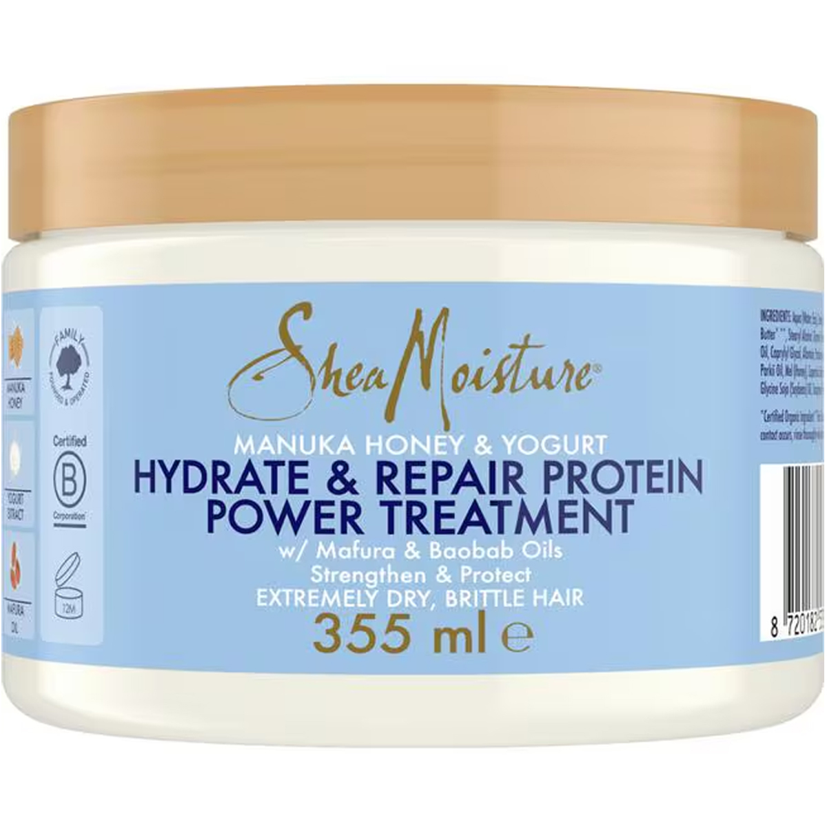 Shea Moisture - Manuka Mafura Intesive Mask - 355 ml 1