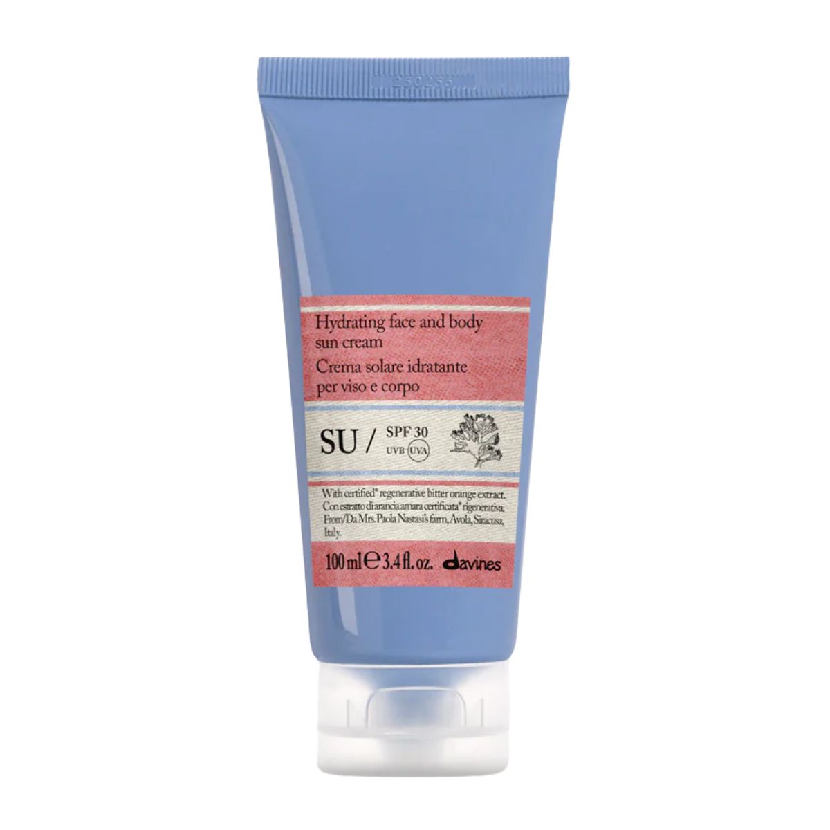 Davines - SU Zonnecrème SPF 30 - 100 ml