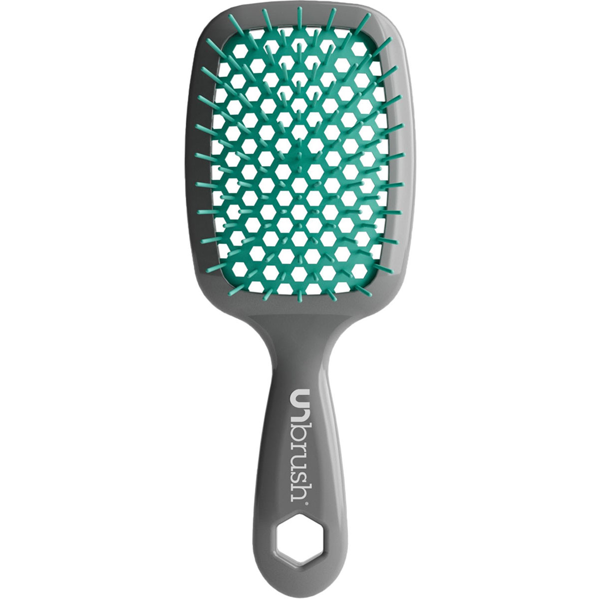 UNbrush - Detangling Hair Brush - Aurora Teal