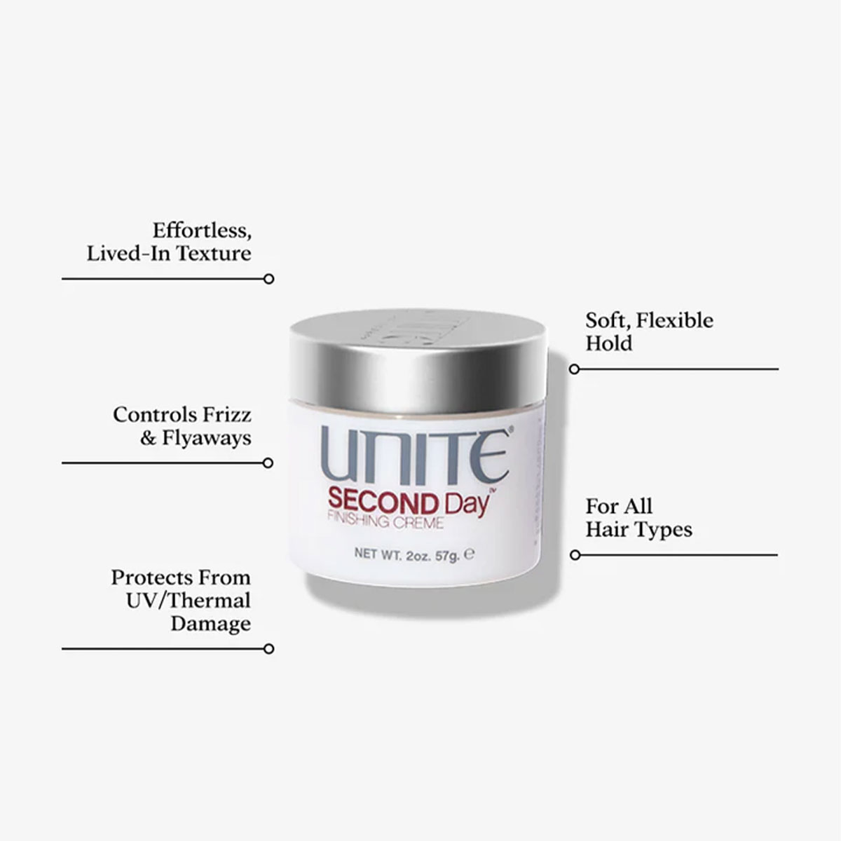 Unite - Second Day Finishing Cream - 57 ml 6