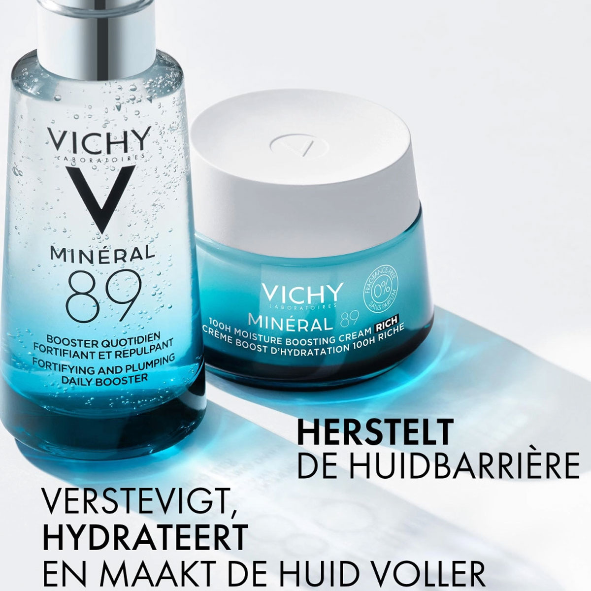 Vichy - Minéral 89 100u Hydraterende Créme - 50 ml 2