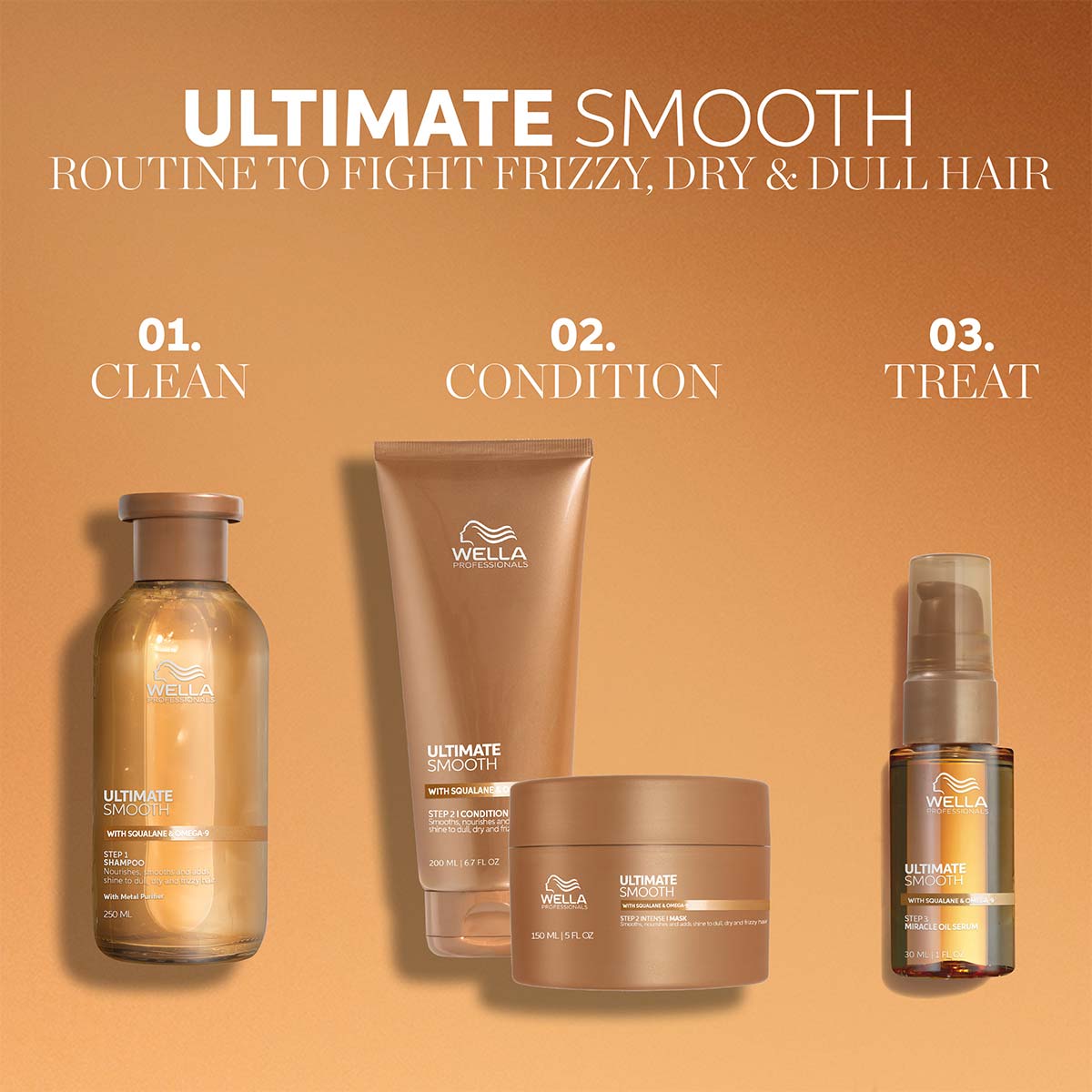 Wella Professionals - Ultimate Smooth Conditioner 1000 ml 2