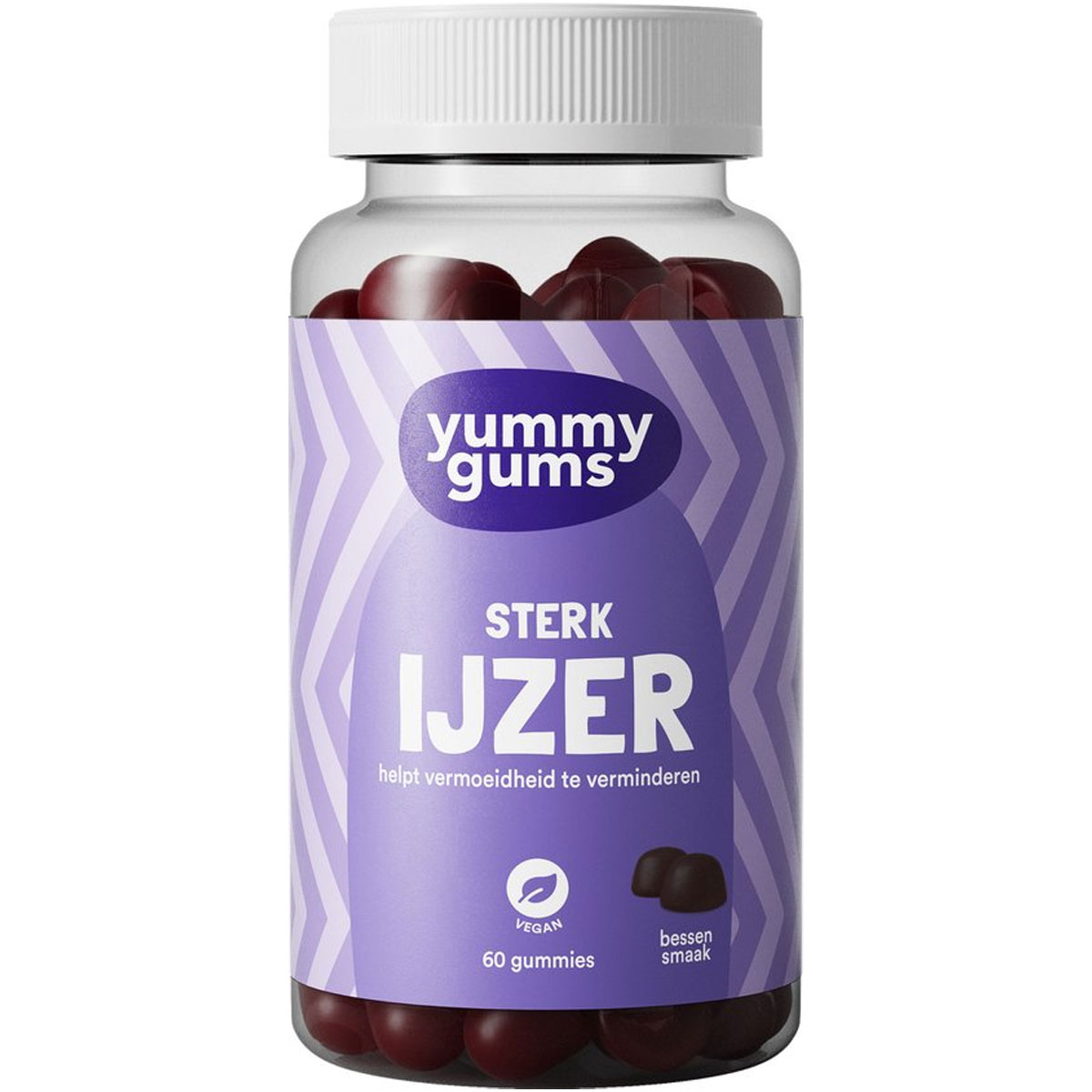 Yummygums - IJzer Sterk Gummies - 60 Gummies 1