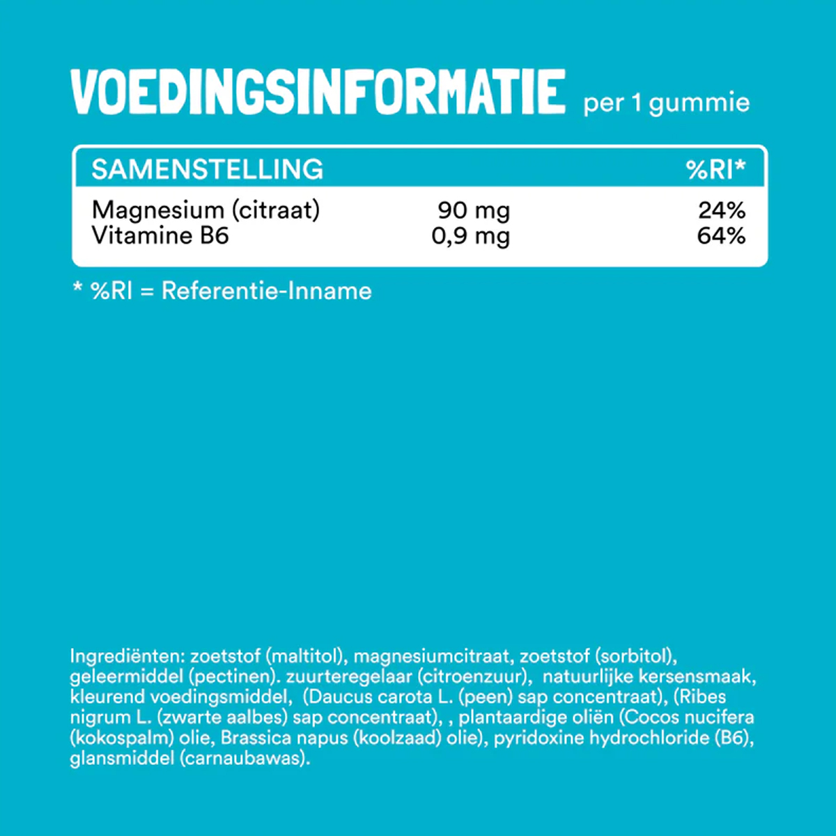 Yummygums - Magnesium Kids - Kersensmaak 2