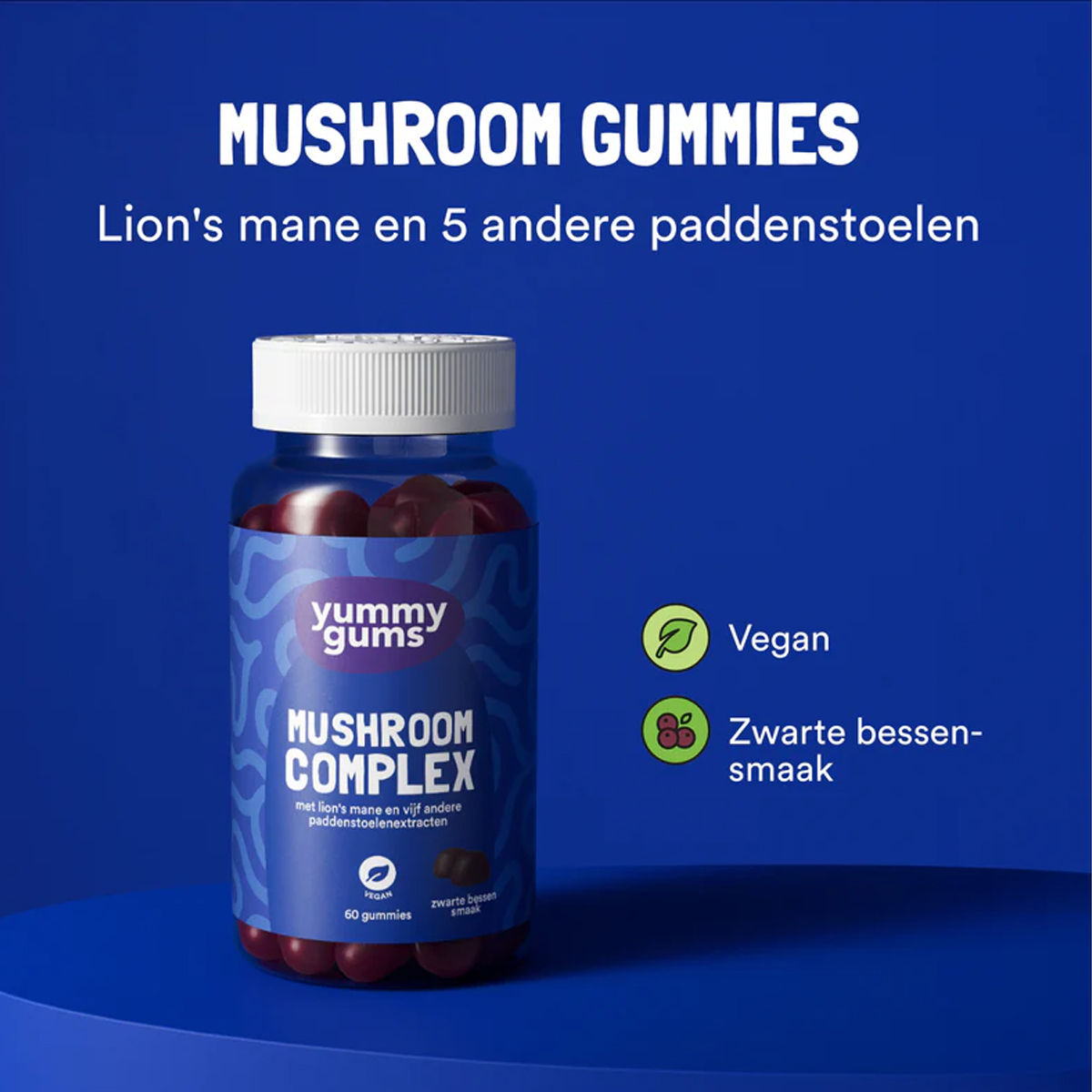 Yummygums - Mushroom Complex - 60 Gummies 3