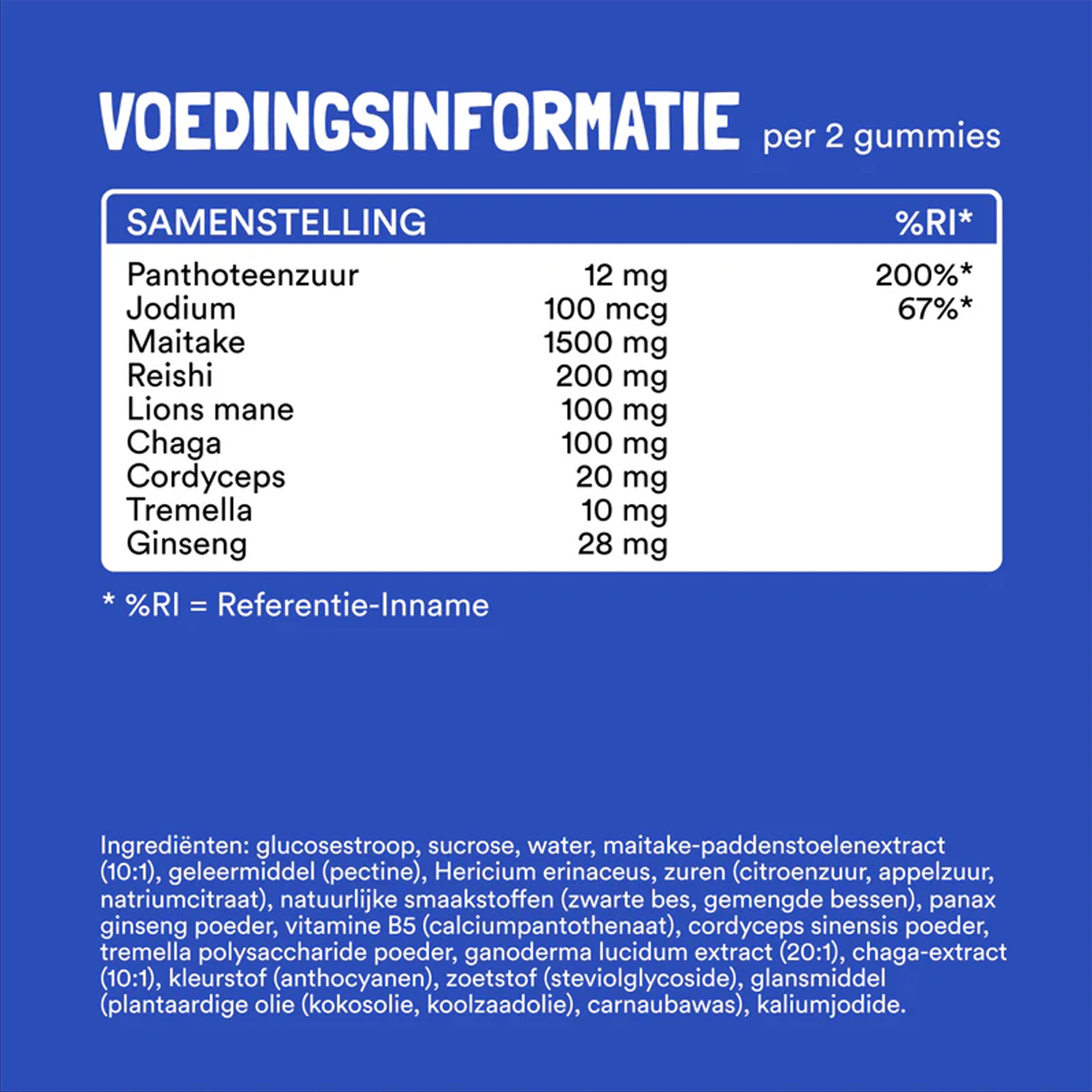 Yummygums - Mushroom Complex - 60 Gummies