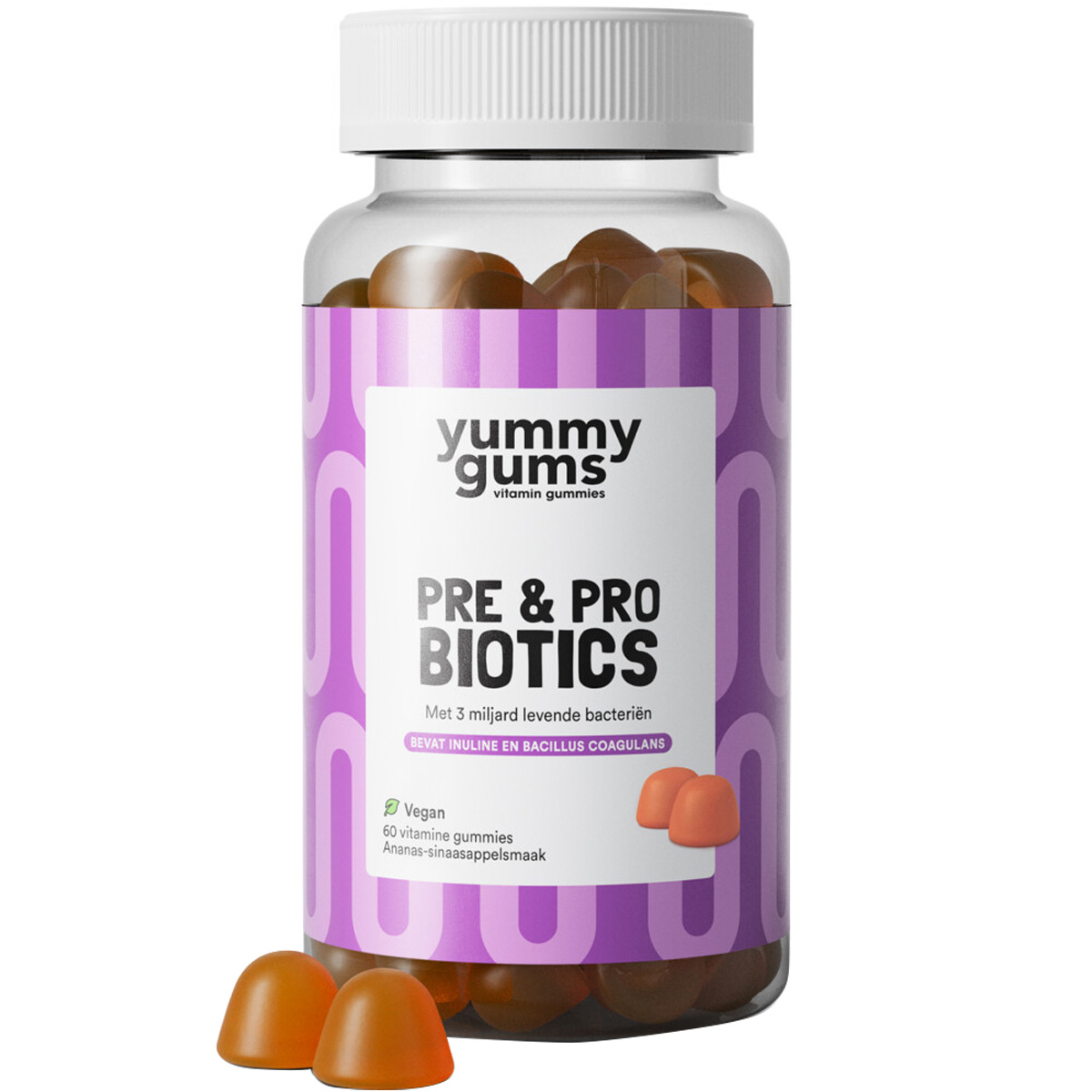 Yummygums - Pre & Probiotica - 30 Gummies 1