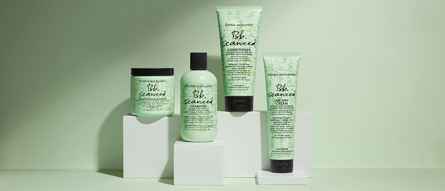 Gezond haar én een gezonde hoofdhuid? Ontdek de Bumble and bumble Seaweed collectie