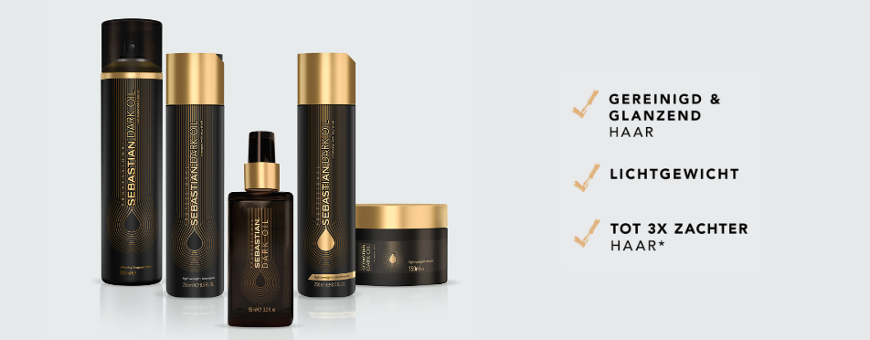 Droog, futloos of pluizig haar? Sebastian Dark Oil biedt de oplossing